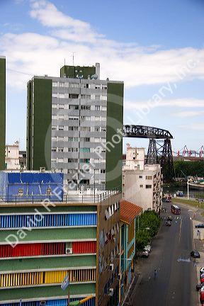 The La Boca area of Buenos Aires, Argentina.
