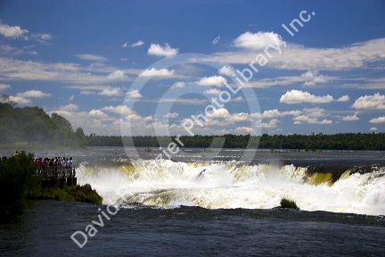 Waterfalls at Iguazu, Argentina.