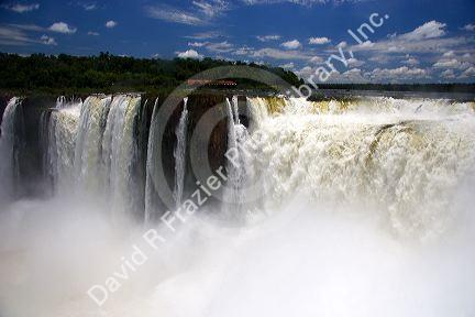 Waterfalls at Iguazu, Argentina.