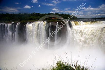 Waterfalls at Iguazu, Argentina.