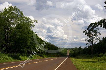 Highway in Argentina.