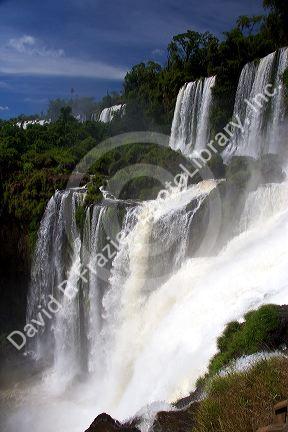 Waterfalls at Iguazu, Argentina.