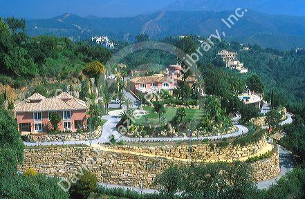 Luxury homes near San Pedro, Spain.
