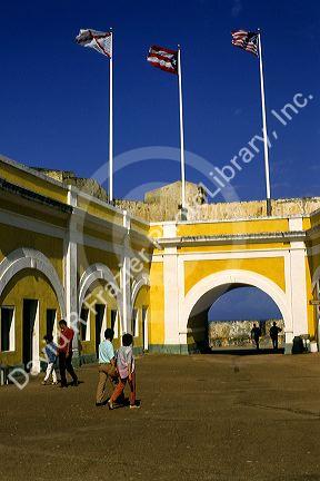 El Morro Castle in San Juan, Puerto Rico.