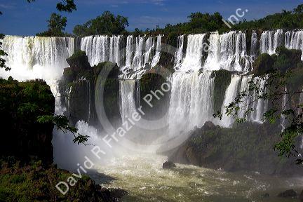 Waterfalls at Iguazu, Argentina.