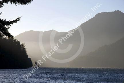 Cresent Lake in Olympic National Park, Washinton.