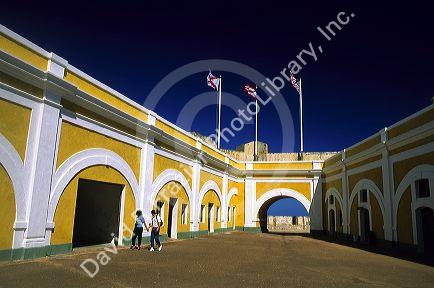 El Morro Castle in San Juan, Puerto Rico.