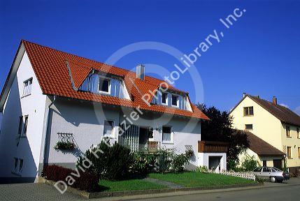 Housing in Gruol, Southern Germany.