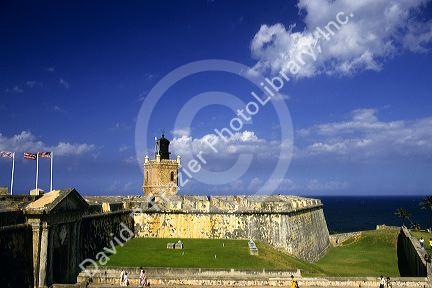 El Morro Castle in San Juan, Puerto Rico.
