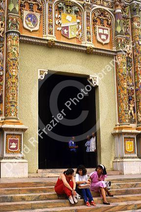 Entrance to The University of Puerto Rico in San Juan.