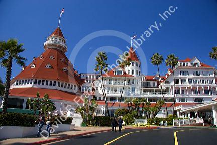 Hotel del Coronado on Coronado Island near San Diego, California.