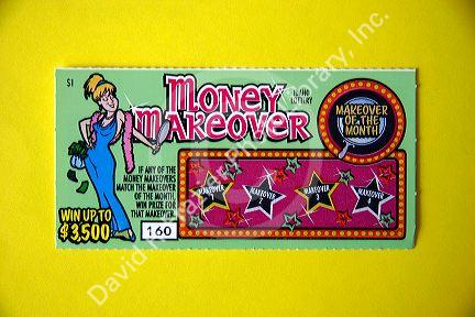 Idaho scratch lottery ticket.