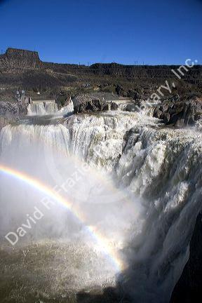 Shoshone Falls on the Snake River in Twin Falls, Idaho.