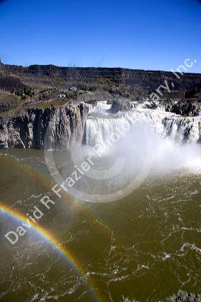 Shoshone Falls on the Snake River in Twin Falls, Idaho.