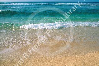 Beach scene in Hawaii.