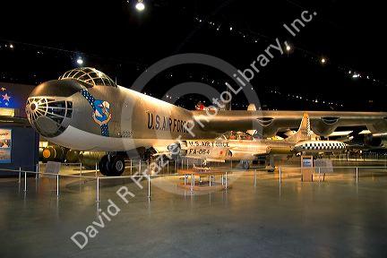 Interior image of the United States Air Force Museum on Wright Patterson Air Force Base at Dayton, Ohio.