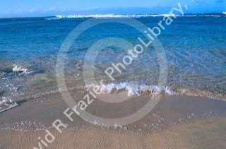 Beach scene in Hawaii.