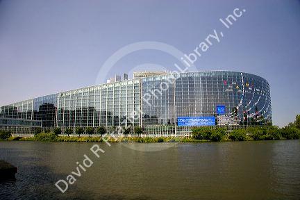 European Union Parliament in Strasbourg, France.