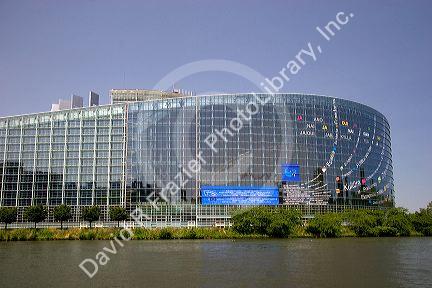 European Union Parliament in Strasbourg, France.