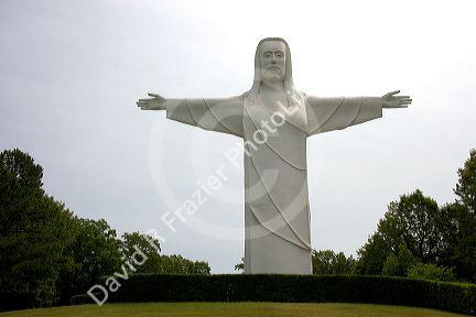 Christ of the Ozarks statue at Eureka Springs, Arkansas.