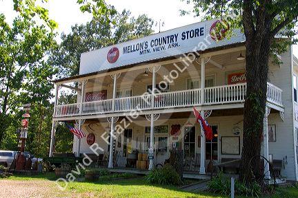 Mellon's Country Store in Mountain View, Arkansas.
