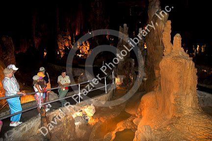 Blanchard Springs Caverns near Mountain View, Arkansas.