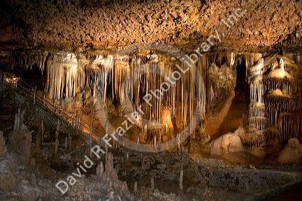 Blanchard Springs Caverns near Mountain View, Arkansas.
