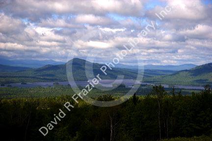 Kennebec watershed along US 201 at the Canadian border with Maine.