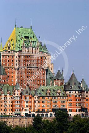 The Chateau Frontenac in Quebec City, Canada.