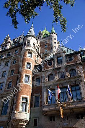 Chateau Frontenac in Quebec City, Quebec, Canada.
