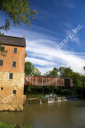 The Burfordville Grist Mill in Burfordville, Missouri.