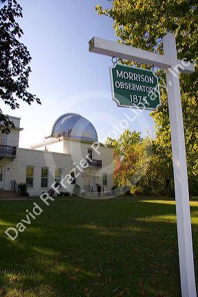 The Morrison Observatory in Fayette, Missouri.
