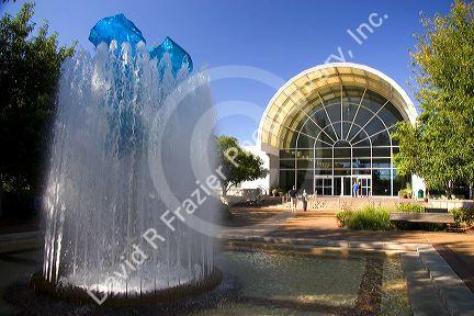 Fountain at the Missouri Botanical Garden in St. Louis.