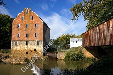 Burfordville Grist Mill in Burfordville, Missouri.