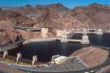 Hoover Dam on the Colorado River near Las Vegas, Nevada.