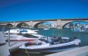 London Bridge at Lake Havasu, Arizona, a favorite spot for boaters.