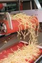 Frozen french fries at a potato processing plant in Caldwell, Idaho.