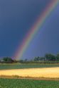 Rainbow over rural Idaho.