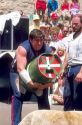 Weightlifting event at a Basque Festival in Boise Idaho.