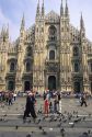 The gothic Duomo in Milan, Italy.