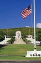 The Punch Bowl National Cemetery in Honolulu, Hawaii.