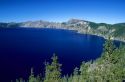 Crater Lake in Oregon.