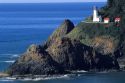 Heceta Head Lighthouse on the Oregon coast.
