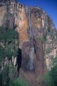 Angel Falls in Venezuela, highest falls in the world at 1,000 meters.