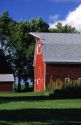 Red barn on a farm near Alton, Iowa (released)