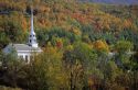 Autumn in Stowe, Vermont.