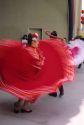 Mexican folk dancers during cinco de mayo festival.  MR