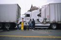 A long haul truck accident on I-80 in Nevada.