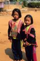 Hmong Hill Tribe girls in Thailand.