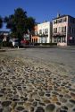 Cobblestone street, East Bay, Historic Charleston, South Carolina.